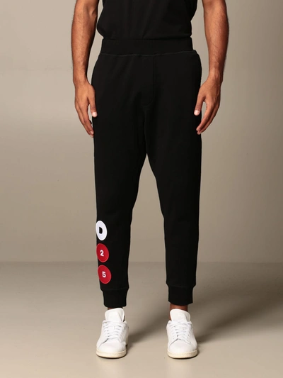 Shop Dsquared2 Pants Jogging Pants With Logo In Black