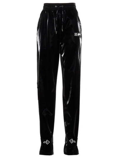 Shop Off-white Track Pant Pants In Black