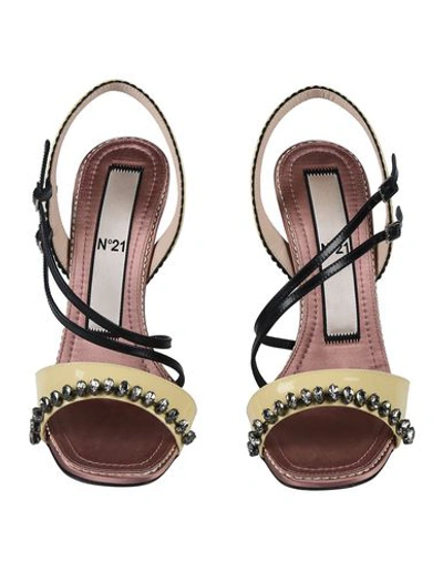 Shop N°21 Sandals In Ivory
