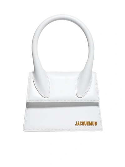 Shop Jacquemus Tote In White