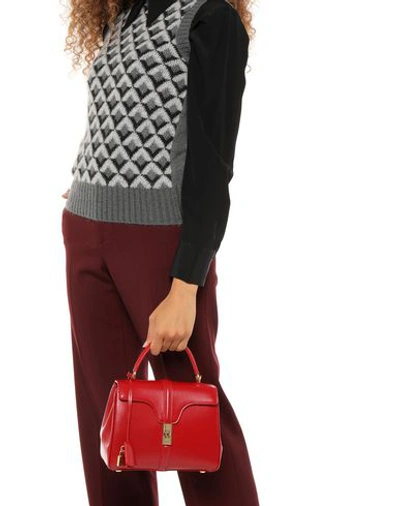 Shop Celine Woman Handbag Red Size - Calfskin