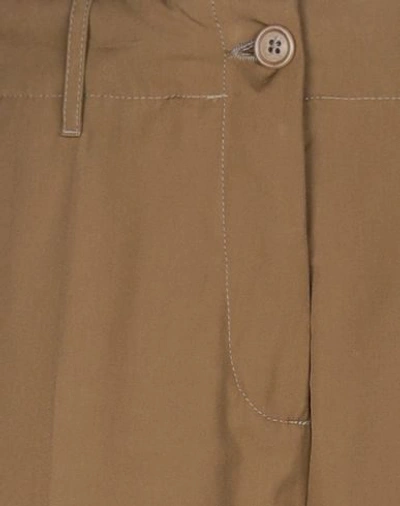 Shop Aspesi Woman Pants Khaki Size 2 Cotton In Beige