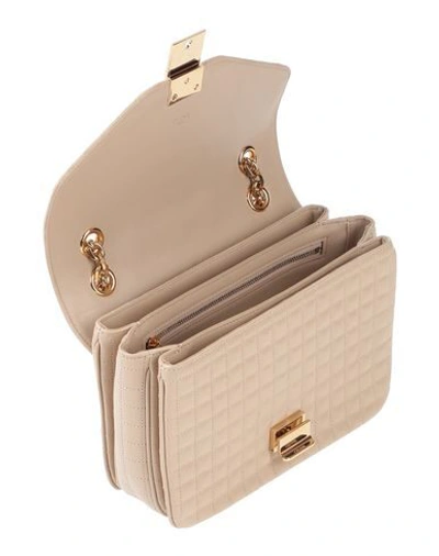 Shop Celine Handbags In Pale Pink