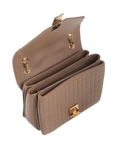 Shop Celine Handbags In Camel