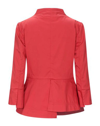 Shop Bazar Deluxe Suit Jackets In Red