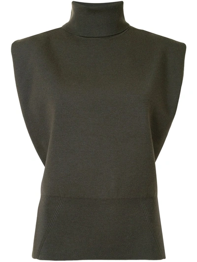 Shop 3.1 Phillip Lim / フィリップ リム Sleeveless Knitted Top In Green