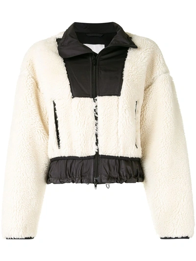 Shop 3.1 Phillip Lim / フィリップ リム Sherpa Bonded Cropped Jacket In White