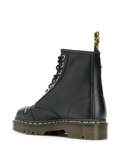 Shop Dr. Martens' Leather Boots In Black