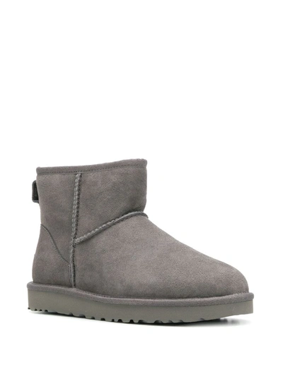 Shop Ugg Mini Classic Ii Boots In Grey