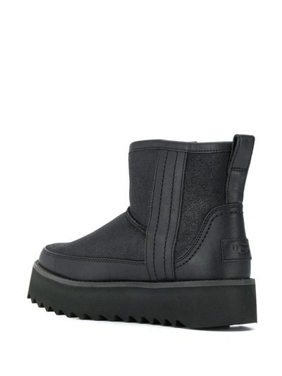 Ugg Ankle Boots Black Rebel Biker Mini | ModeSens