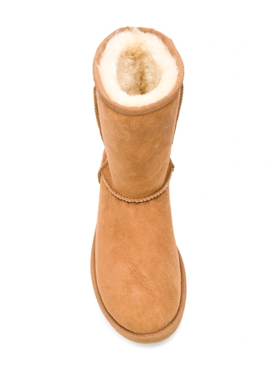 Shop Ugg Classic Short Ii Boots In Beige