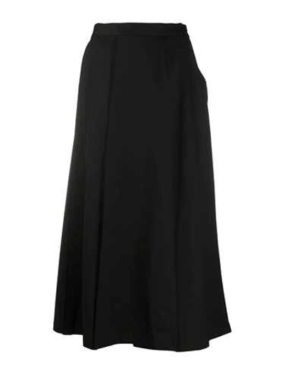 Shop Y-3 Black 'classic Stretch' Skirt