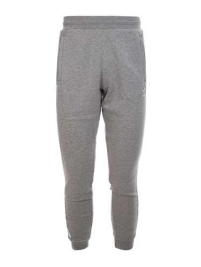 Shop Adidas Originals Grey '3-stripes' Sports Pants