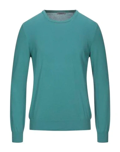 Shop Vengera Sweaters In Turquoise