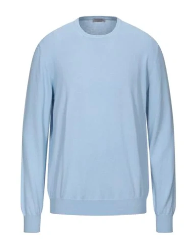 Shop Vengera Sweaters In Sky Blue