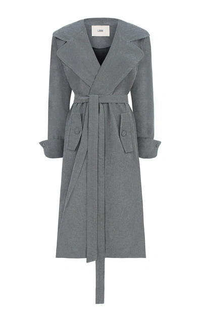 Shop Lebrand Belted Salo Trench In Green