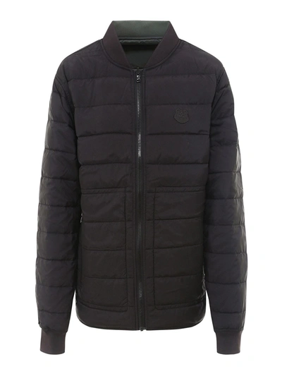 Shop Kenzo Quilted Padded Puffer In Black
