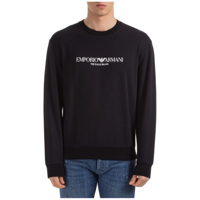 Shop Emporio Armani Men's Sweatshirt Sweat In Black
