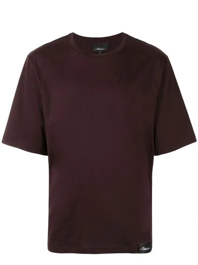 Shop 3.1 Phillip Lim / フィリップ リム Logo Patch Boxy T-shirt In Red
