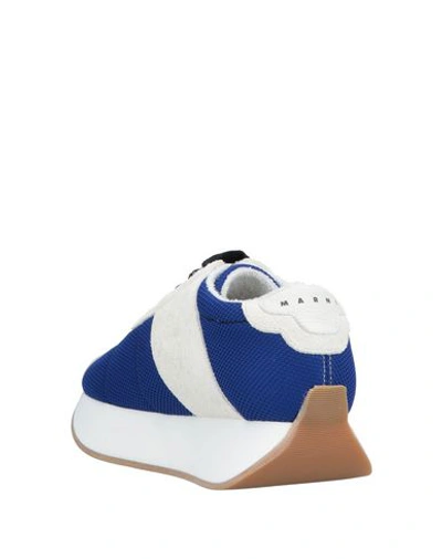 Shop Marni Sneakers In Bright Blue