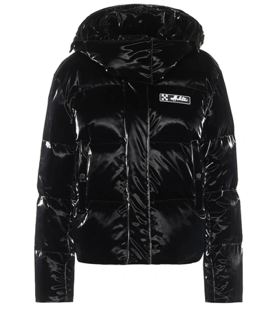 Shop Off-white Down Jacket In Black