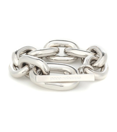 Shop Rabanne Chain-link Bracelet In Silver