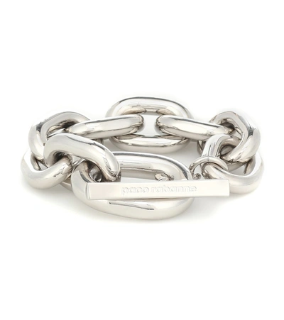 Shop Paco Rabanne Chain-link Bracelet In Silver