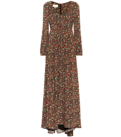 Liberty print shop maxi dress