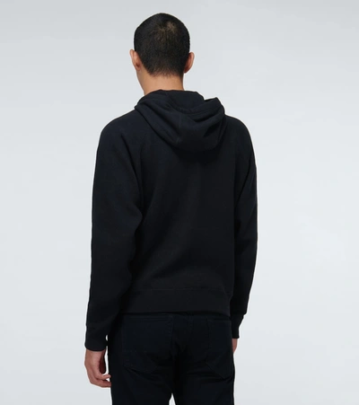 Shop Tom Ford Zipped Cashmere Sweatshirt In Black