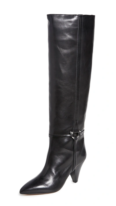 Shop Isabel Marant Learl Boots In Black