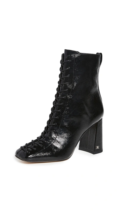 Shop Sam Edelman Carney Booties In Black