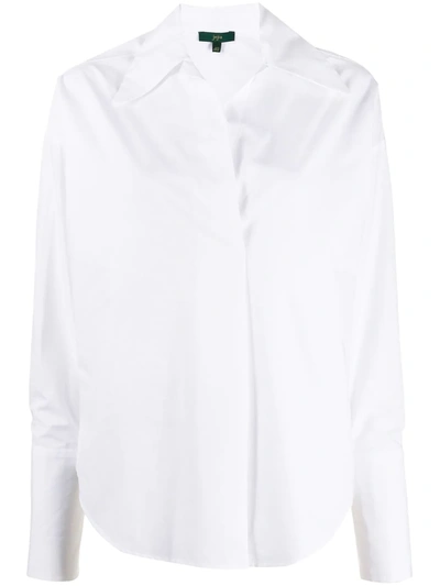Shop Jejia Oversized Fit Shirt In White