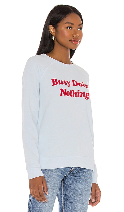 Shop Mother The Hugger Sweatshirt In Busy Doin' Nothing