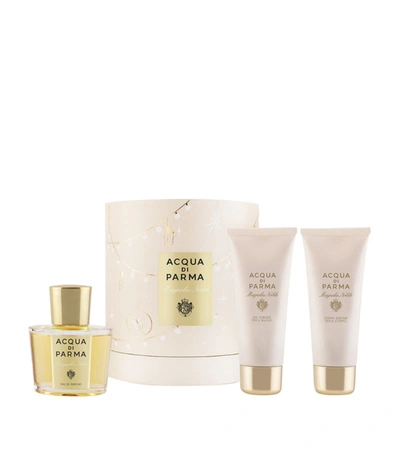 Shop Acqua Di Parma Magnolia Nobile Eau De Parfum Fragrance Gift Set (100ml) In White