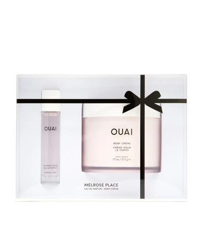 Shop Ouai Melrose Place Fragrance Gift Set In White