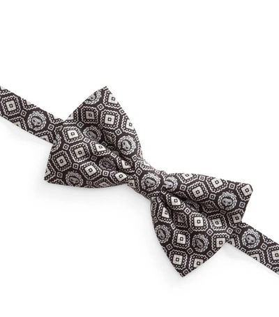 Shop Dolce & Gabbana Silk Printed Bow Tie