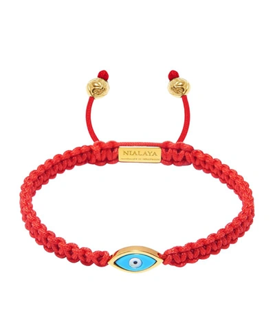 Shop Nialaya Jewelry Nia Jewl Bracelet String Red Gld Evil