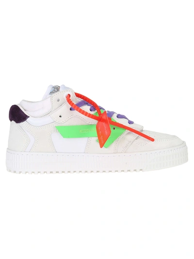 Shop Off-white Off White Off-court Low-top Sneakers In White Multicolor