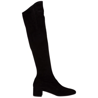 Shop L'autre Chose H365 Over The Knee Boots In Nero