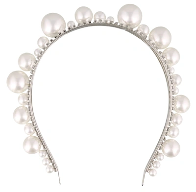 Shop Givenchy Ariana Headband In Silver