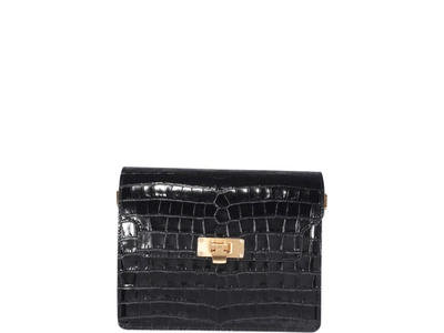 Shop Marge Sherwood Vintage Brick Bag In Black