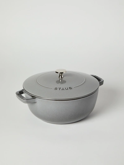 Shop Staub 3.75-qt Essential French Oven In Grey