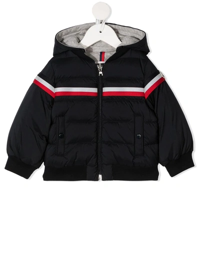 Shop Moncler Perd Padded Jacket In 蓝色