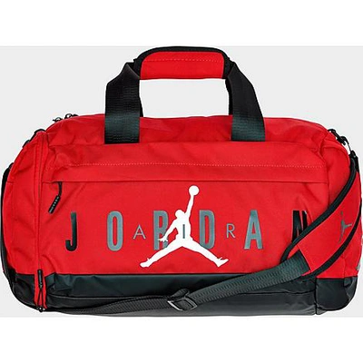 Shop Nike Jordan Air Duffel Bag In Red