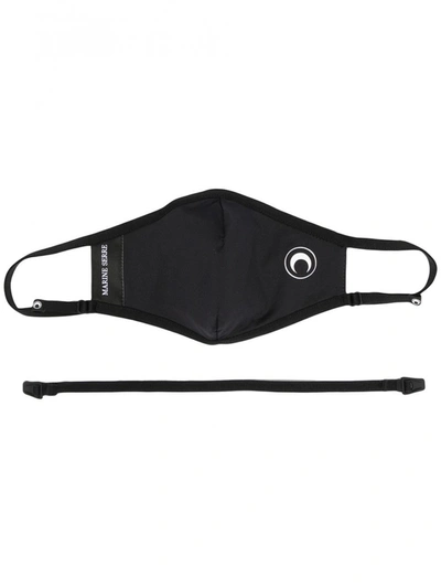 Shop Marine Serre Air Mask In Black