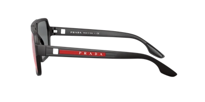Prada Linea Rossa Man Sunglasses Ps 01xs In Dark Grey Mirror Blue,red