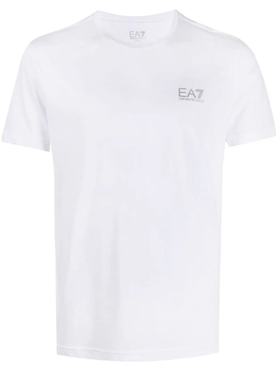 Shop Ea7 Short-sleeve T-shirt In White