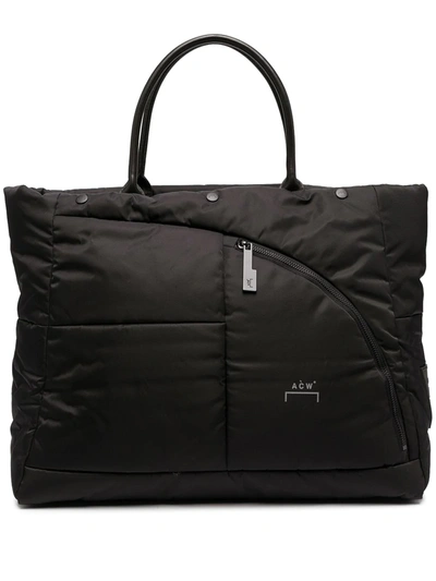 Shop A-cold-wall* Padded Shell Tote In Black