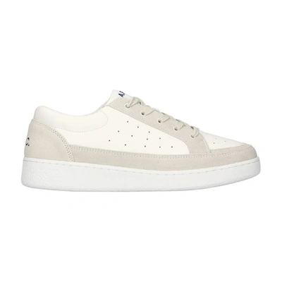 Shop Apc Eddie Sneakers In Blanc