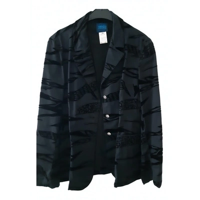 Pre-owned Kenzo Black Cotton Jacket